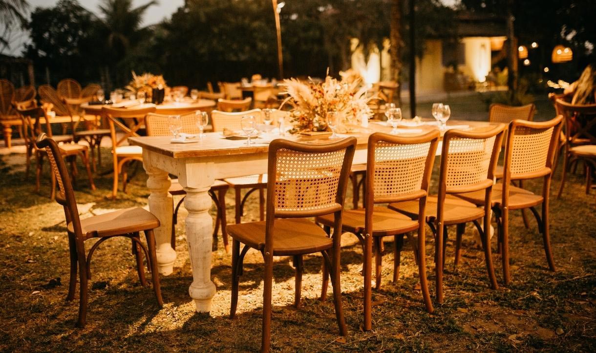 An elegant table setting